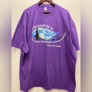 4 for $25 🎨 Art Lover Graphic Tee – Vincent Van Gogh Quote 🎨 - 4x